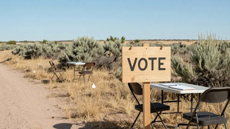 Illustration for: 31 Volunteers Set to Watch Native Voting Sites Across Bernalillo County Region