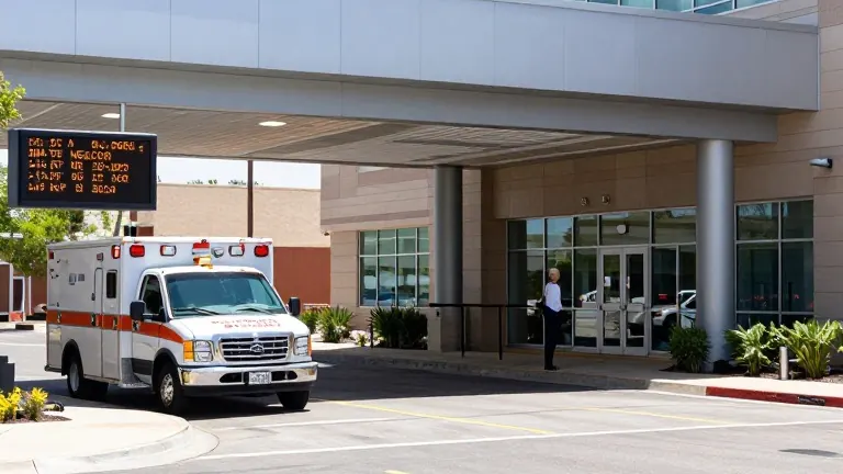 Illustration for: UNM Hospital Diverts Patients After Cyberattack